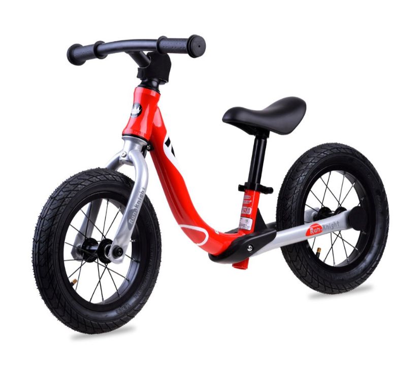 Bicikl bez pedala Little Knight aluminij 12" crveni