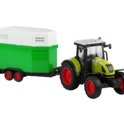 Traktor s prikolicom za konje zvukovi