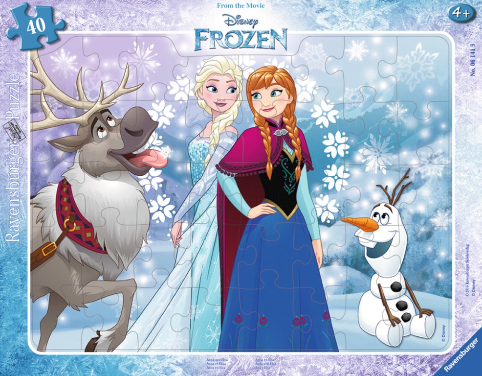 Ravensburger Puzzle Frozen Anna i Elsa 40kom