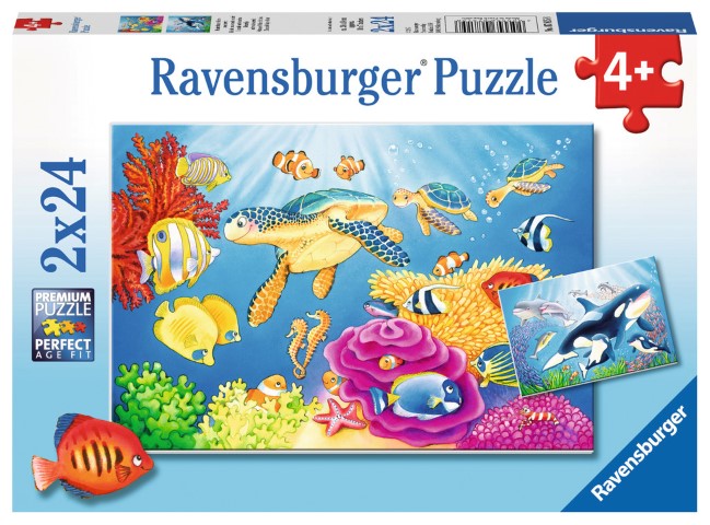 Ravensburger Puzzle Marine Devils 2x24kom