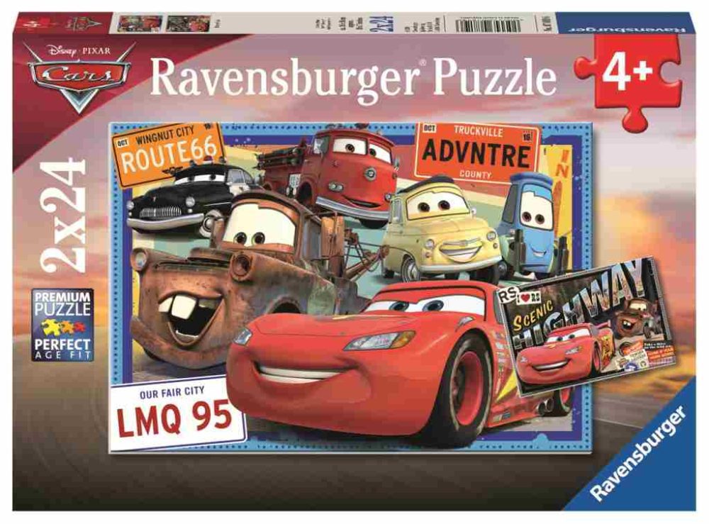 Ravensburger Puzzle Carsi 2x24kom