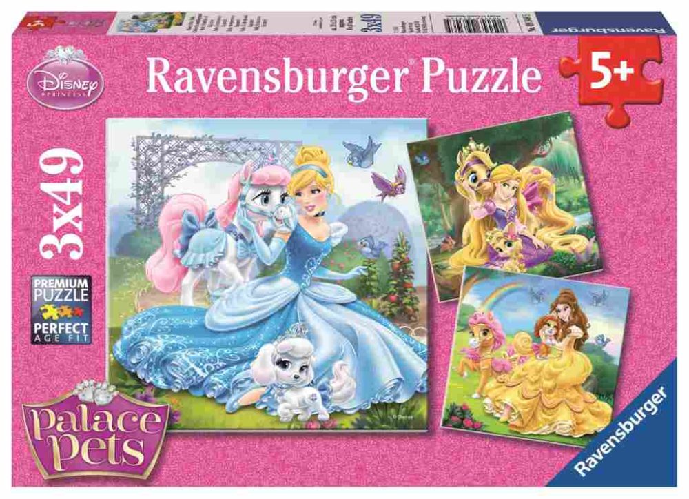 Ravensburger Puzzle Princess 3x49kom