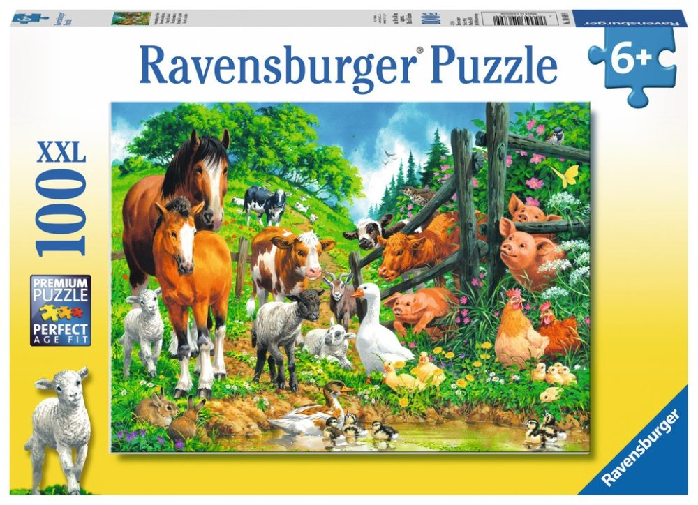 Ravensburger Puzzle domaće životinje 100kom