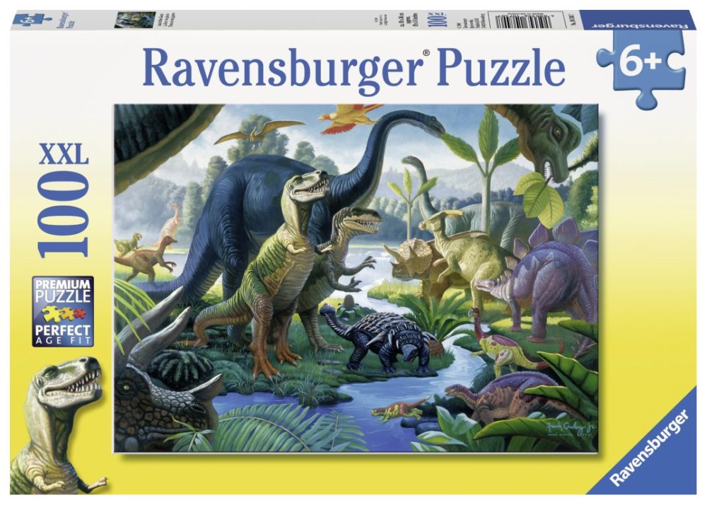 Ravensburger Puzzle u zemlji dinosaura 100kom