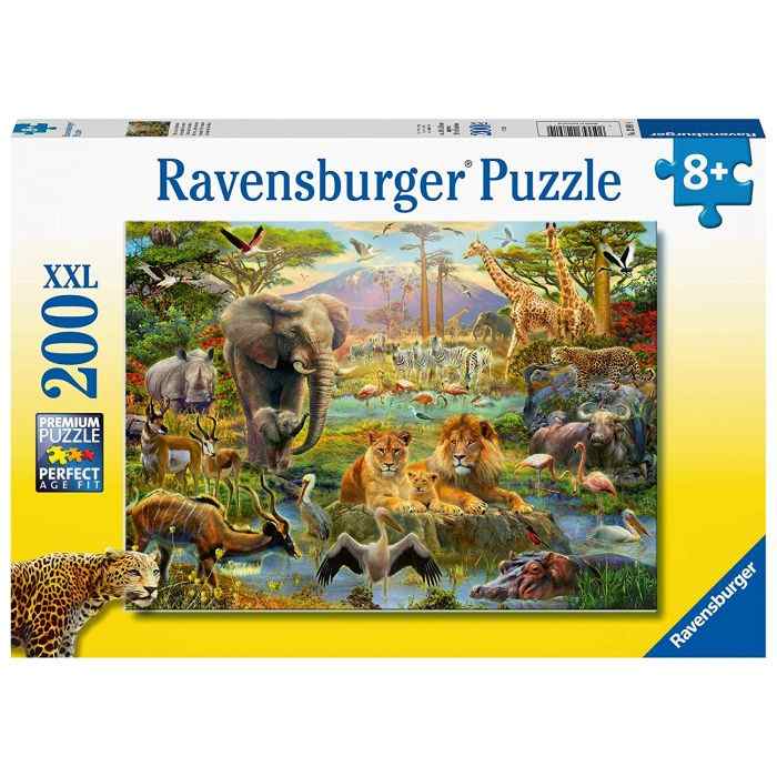 Ravensburger Puzzle afričke životinje u rijeci 200kom