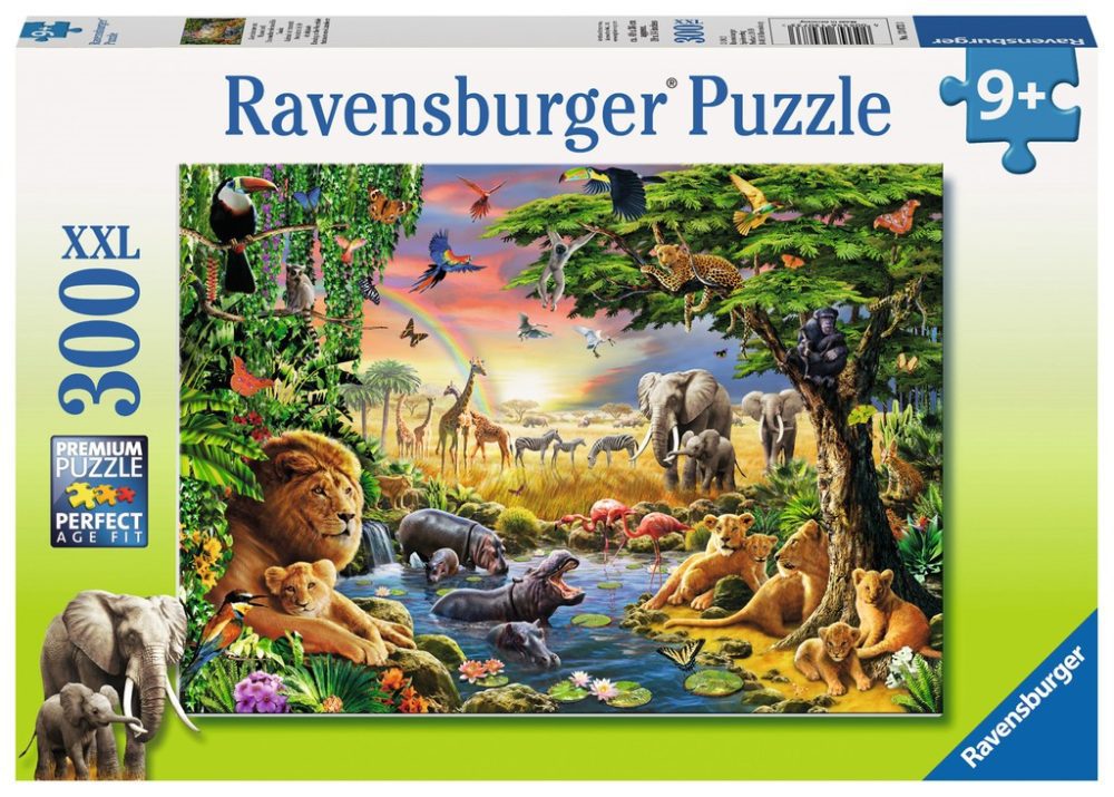 Ravensburger Puzzle divlje životinje u vodi 300kom