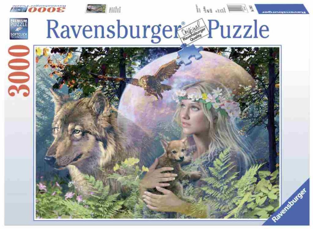 Ravensburger Puzzle Forest Lady 3000kom