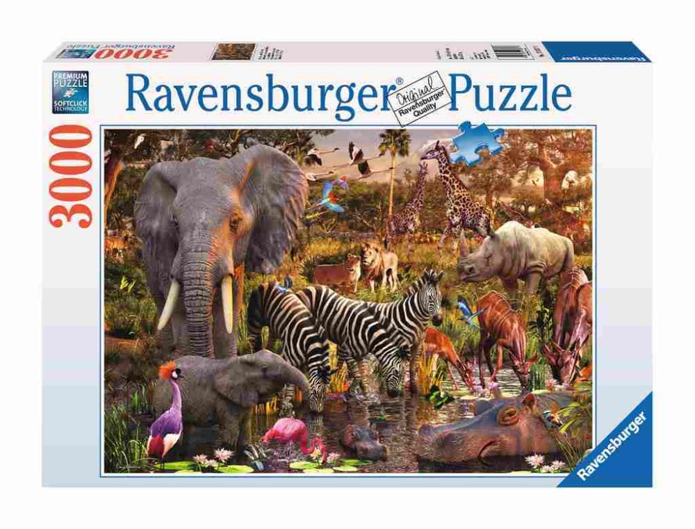 Ravensburger Puzzle afričke životinje 3000kom
