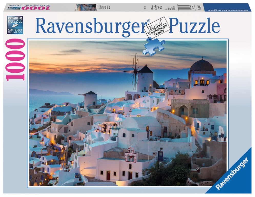 Ravensburger Puzzle Santorini 1000kom
