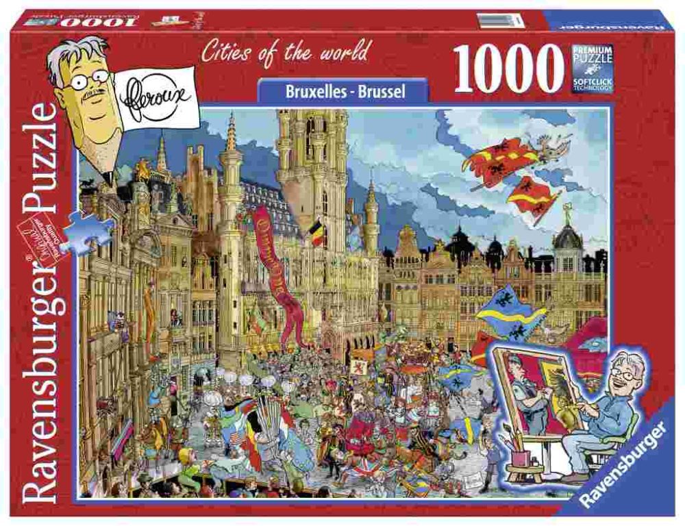 Ravensburger Puzzle Bruxelles 1000kom