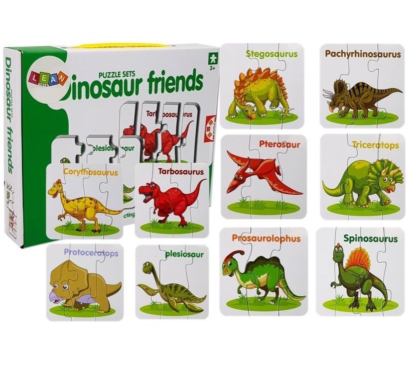 Edukativne puzzle - dinosauri na engleskom