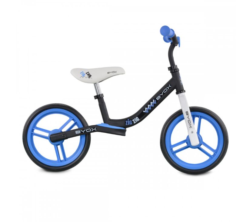 Dječji bicikl bez pedala Zig Zag plavi