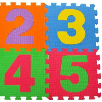 Podloga za igranje velike puzzle brojevi