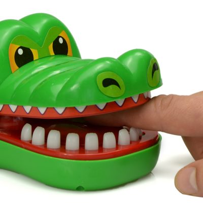 Arkadna igra krokodil kod zubara