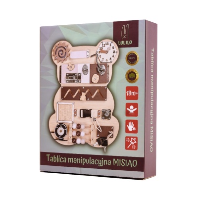 KX5372 LULILO Tablica manipulacyjna sensoryczna MISIAO 4