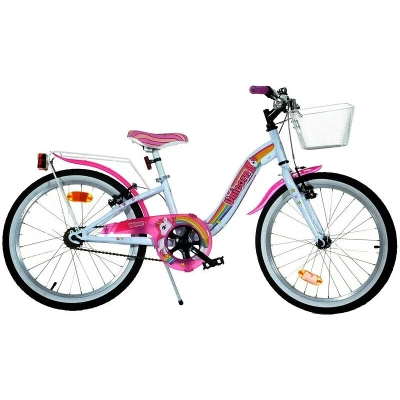 Dječji bicikl Dino Unicorn 20″ bijelo-rozi