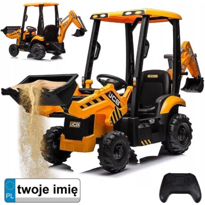 Veliki traktor-bager, 4u1 građevinsko vozilo PA0312