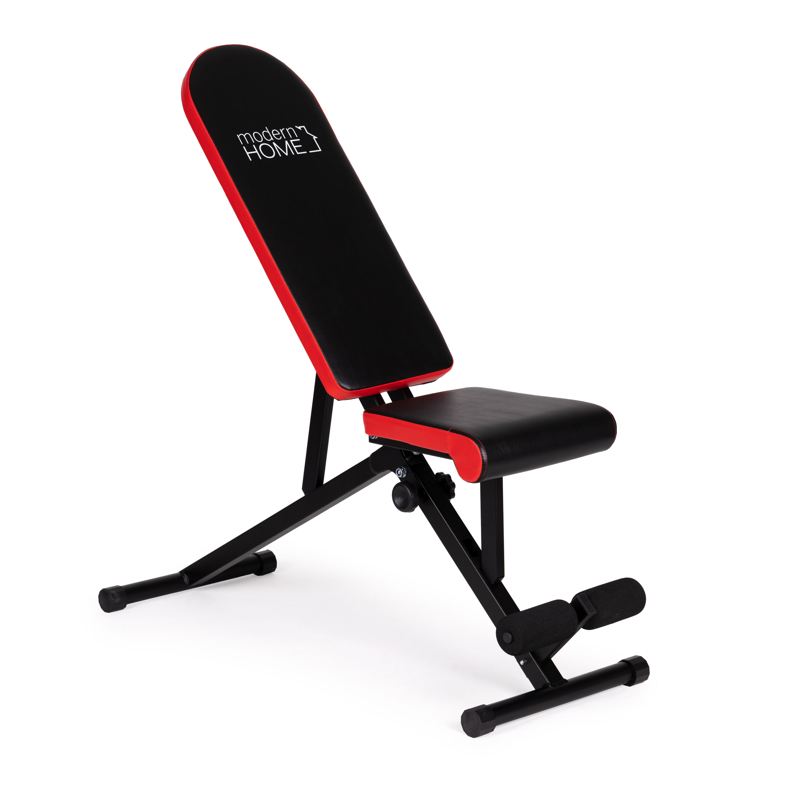 ModernHome HRSB91 klupa za vježbanje crno-crvena