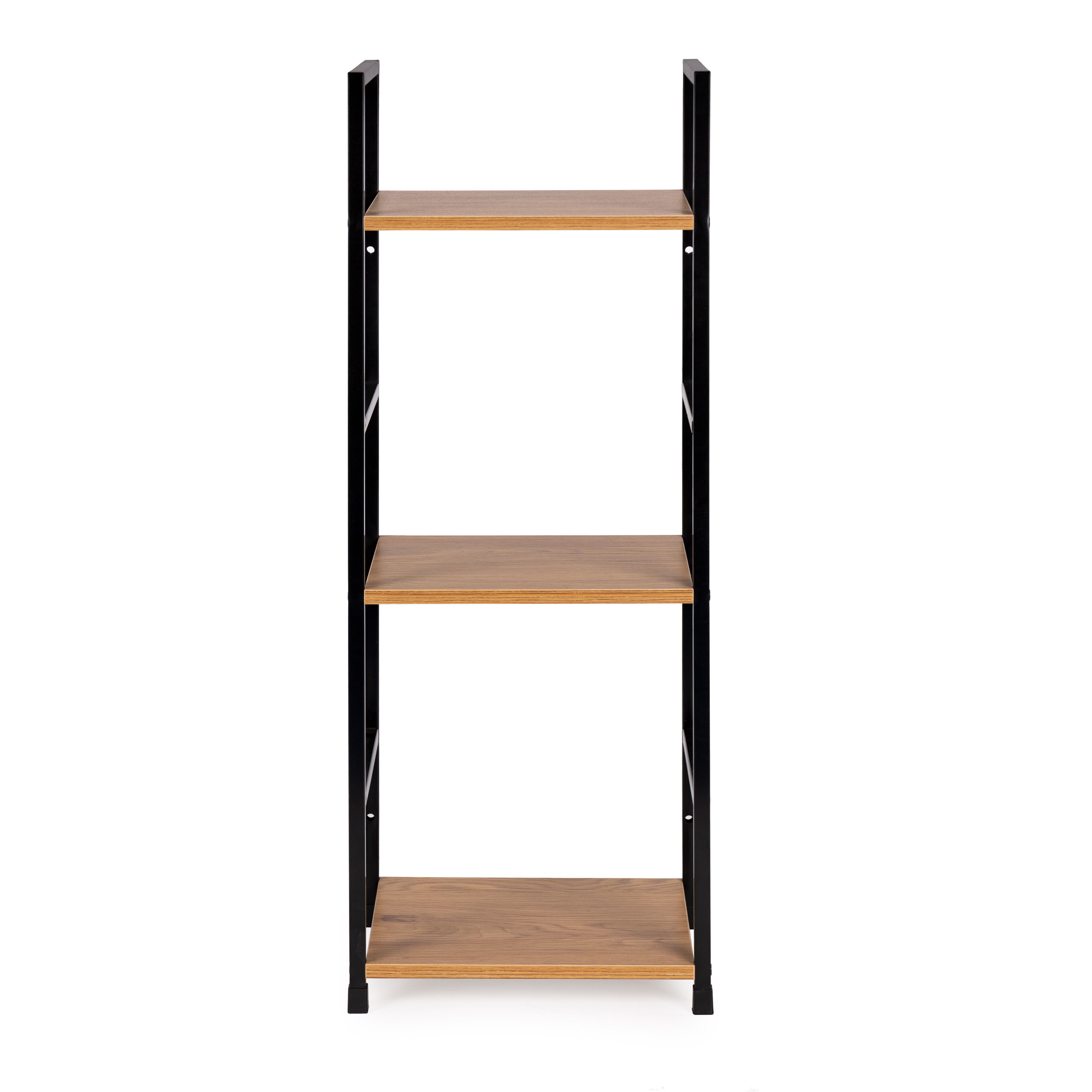 ModernHome LOFT drvene police za knjige,3 razine 80 x 29 cm