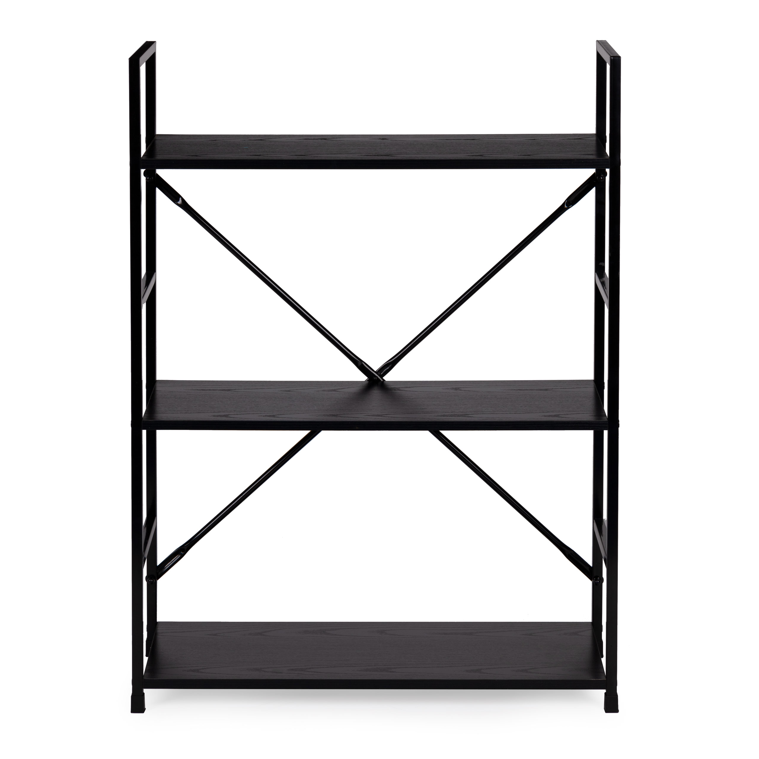 ModernHome LOFT police za knjige, 3 razine 