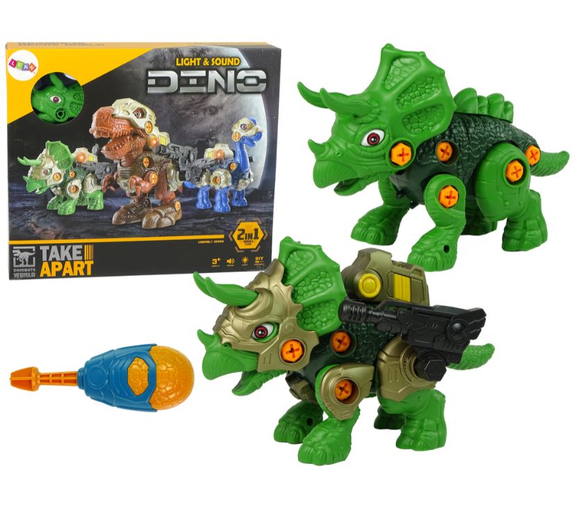 Dinosaur DIY zeleni sa zvukovima i svijetlom