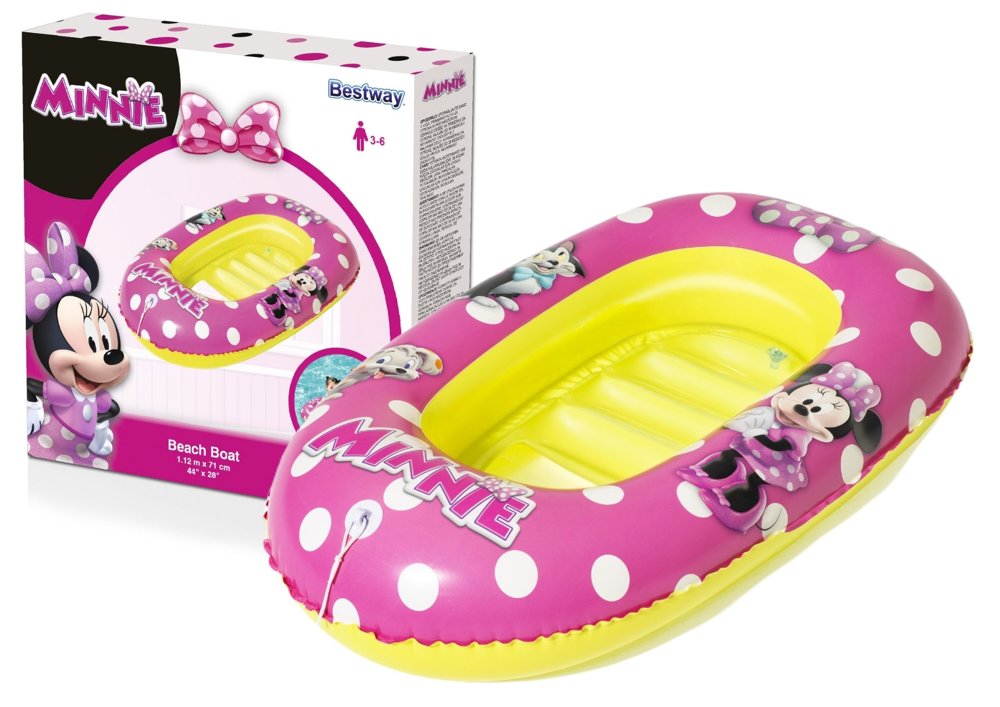 Bestway brodić na napuhavanje Minnie 112cm x 71cm