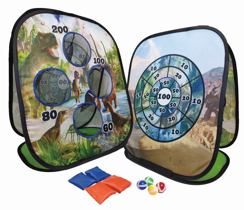 Društvena igra mete na čičak 2u1 dinosauri