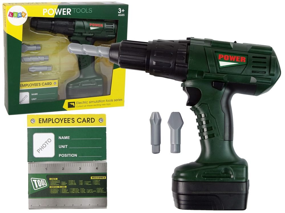 Dječja DIY bušilica zelena