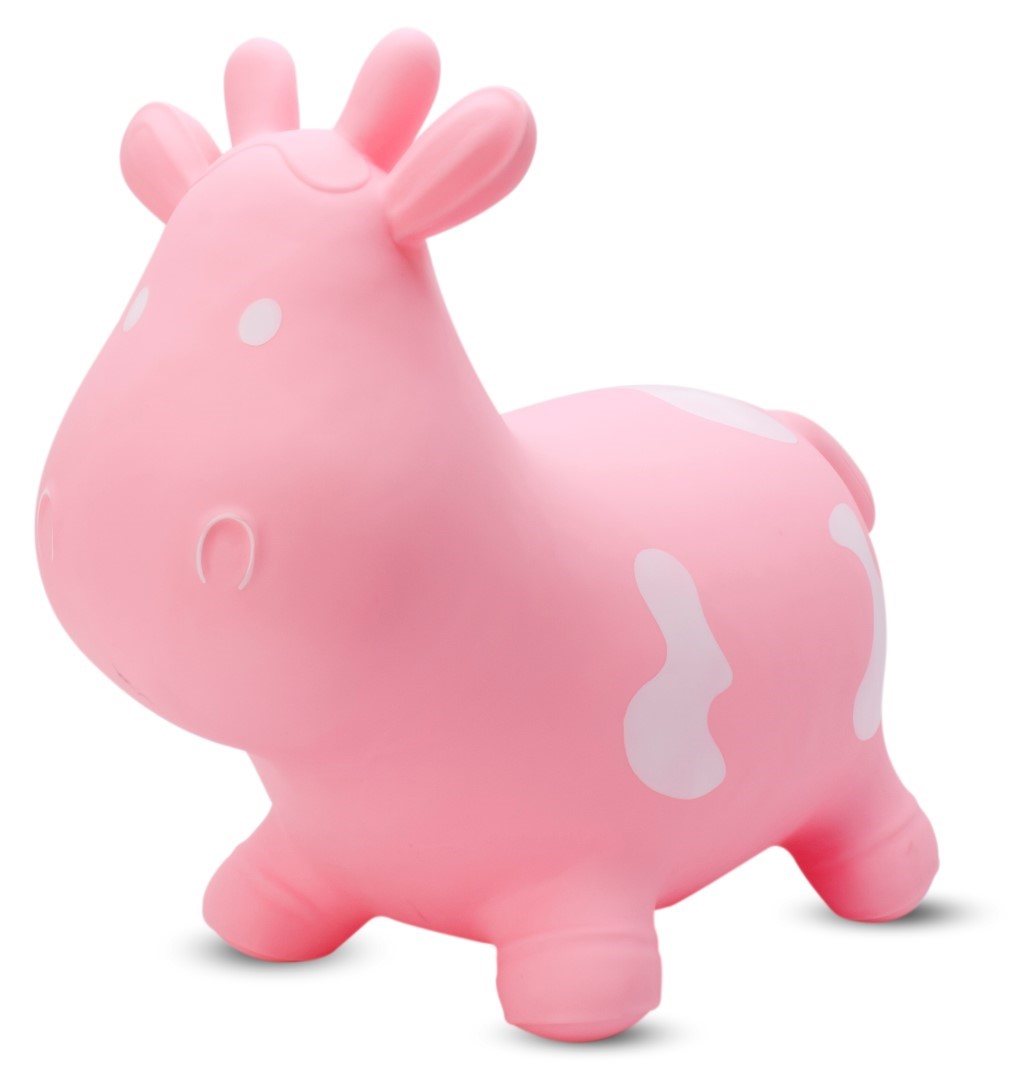 Gumena roza kravica za skakanje 57cm