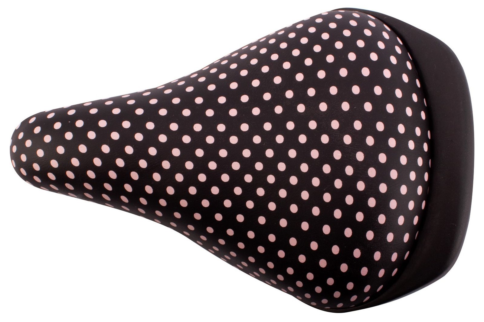 Dječje sjedalo za bicikl heart bike (12-16 inča) - crno s ružičastim točkicama