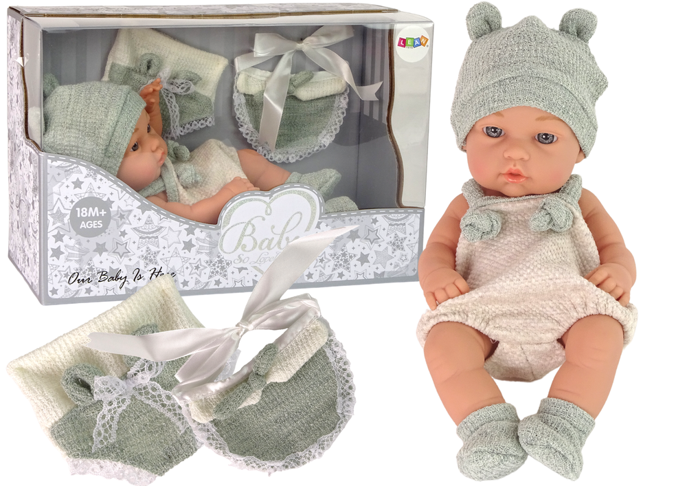 Sweet Baby lutka s kapicom 30cm zelena