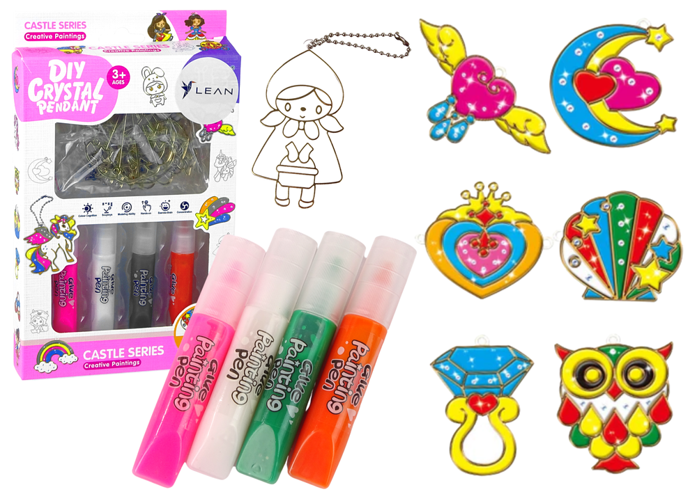 Set za oslikavanje privjesaka 6 komada