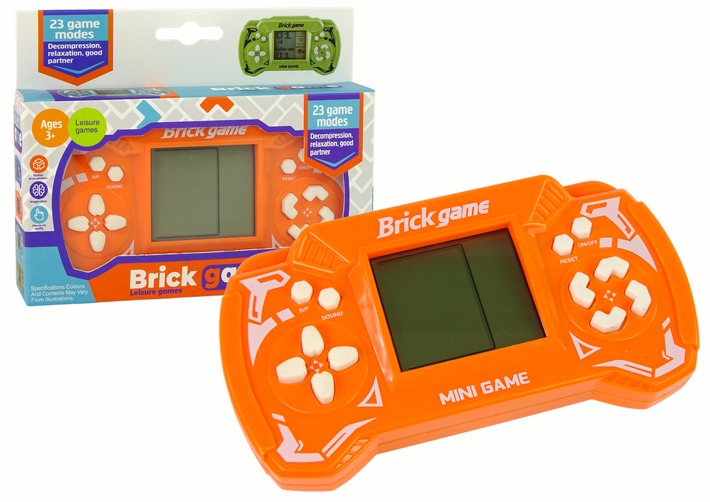 Konzola za igrice Mini Game narančasta