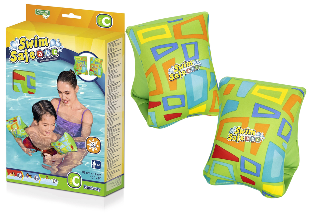 Bestway 32183 narukvice za plivanje M/L zelene