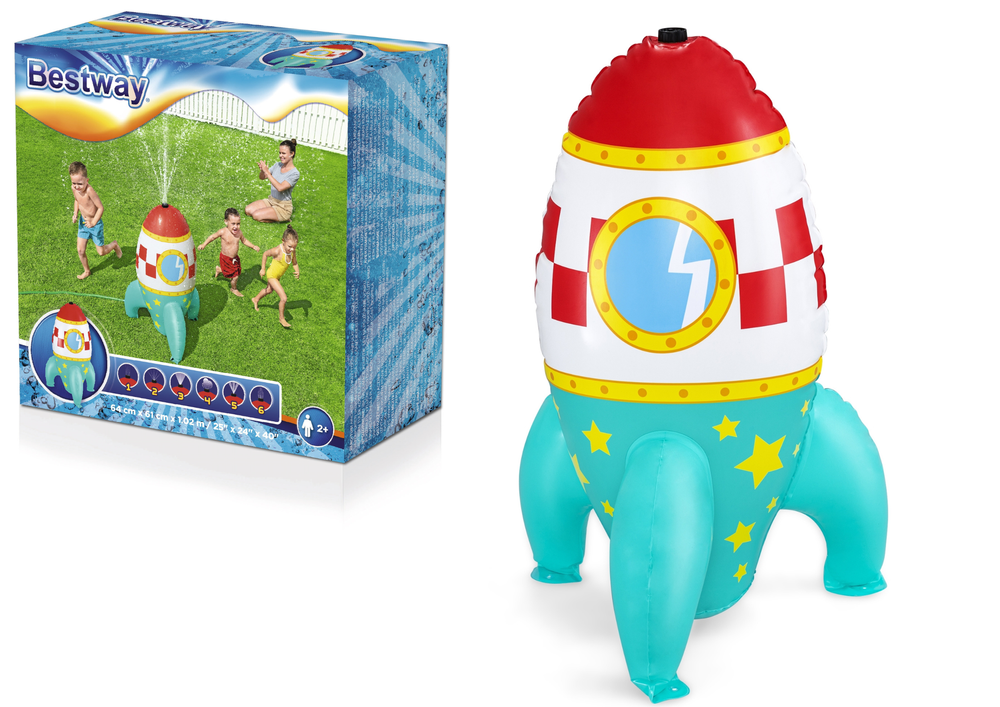 Bestway 52572 fontana na napuhavanje 64 x 61 x 102cm raketa