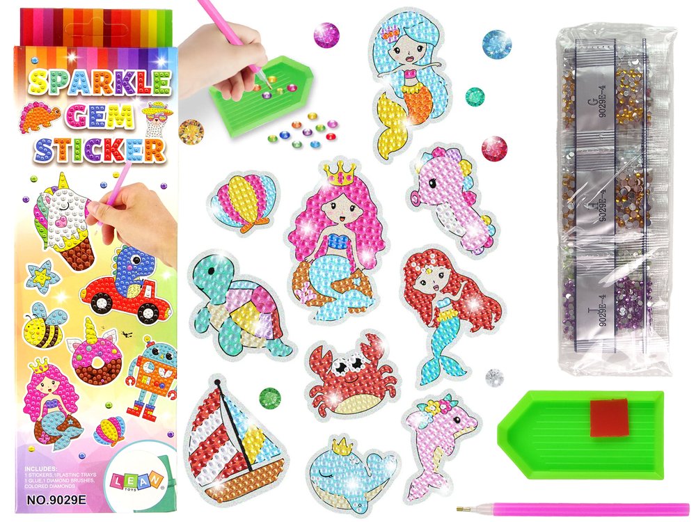 DIY set ukrašavanja s kristalima morski svijet