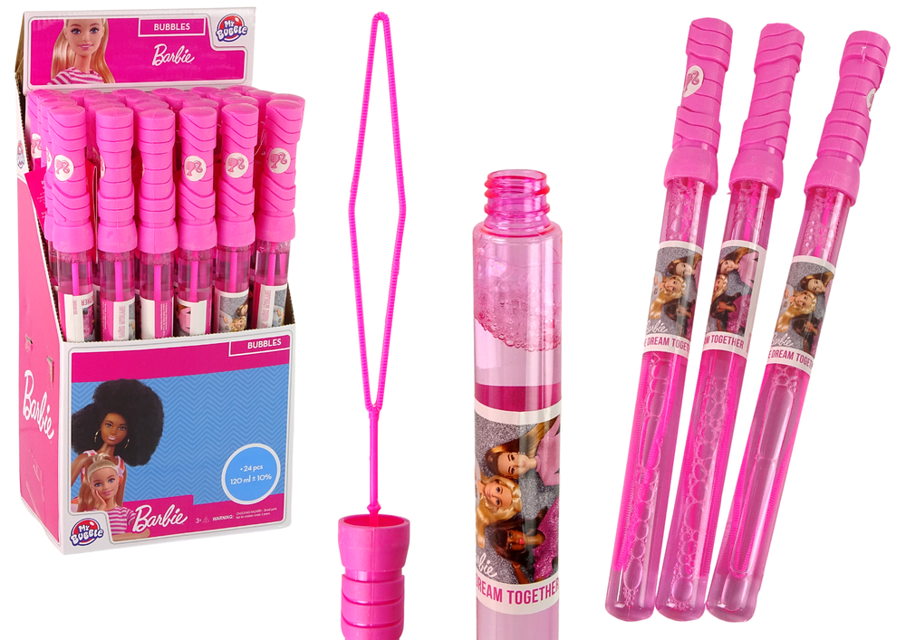 Štapić na mjehuriće Barbie 120ml rozi