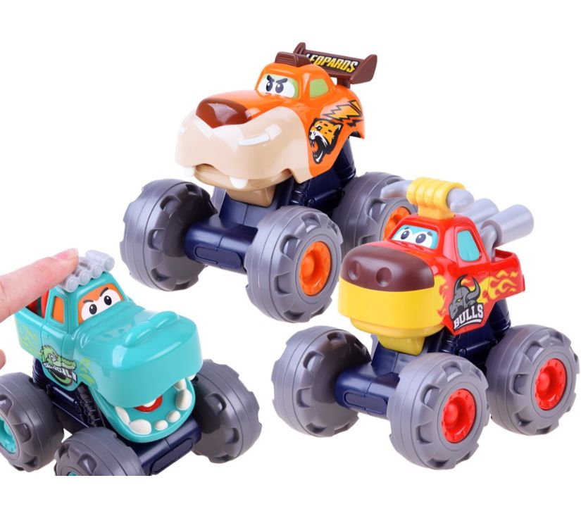 Set 3 x Monster Truck autića