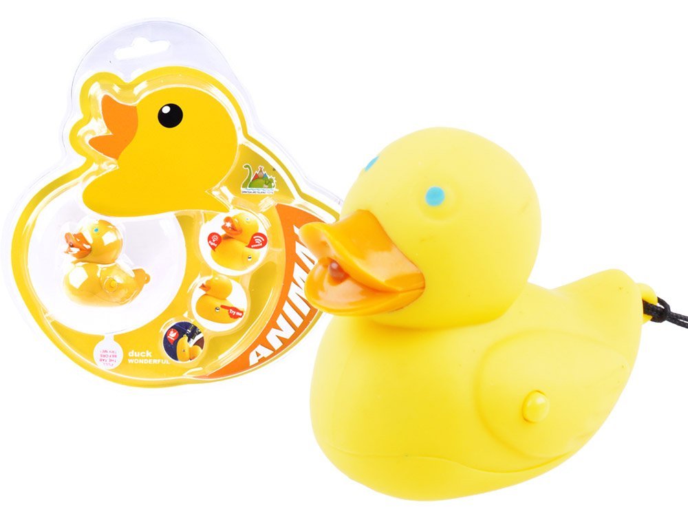 Privjesak za ključeve i ruksak žuta patkica