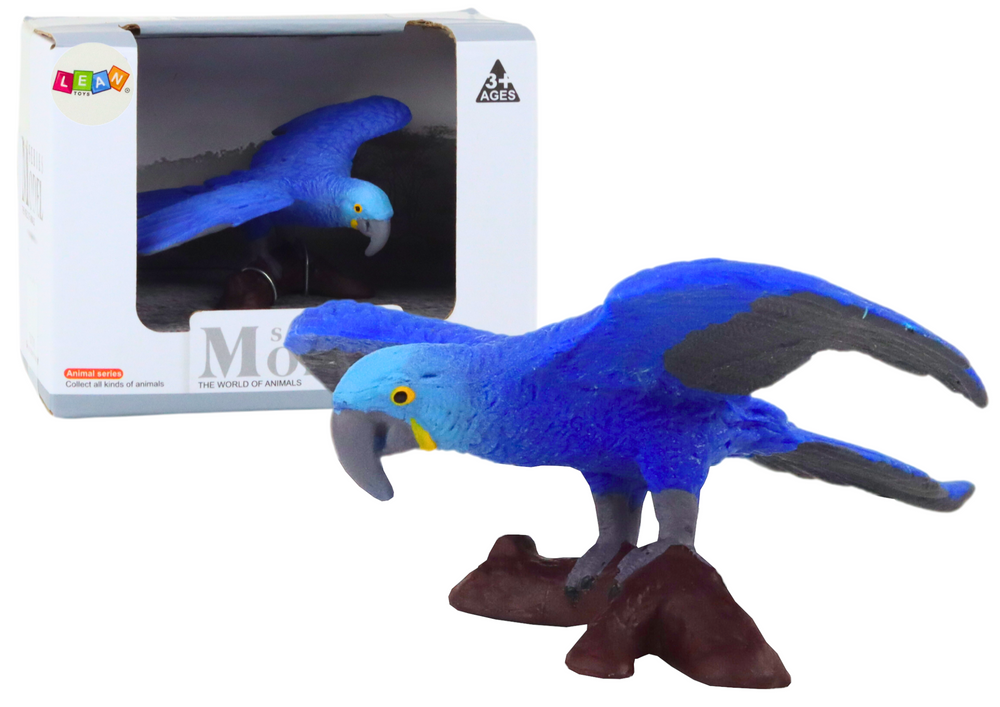 Figurica blue macaw parrot životinje svijeta