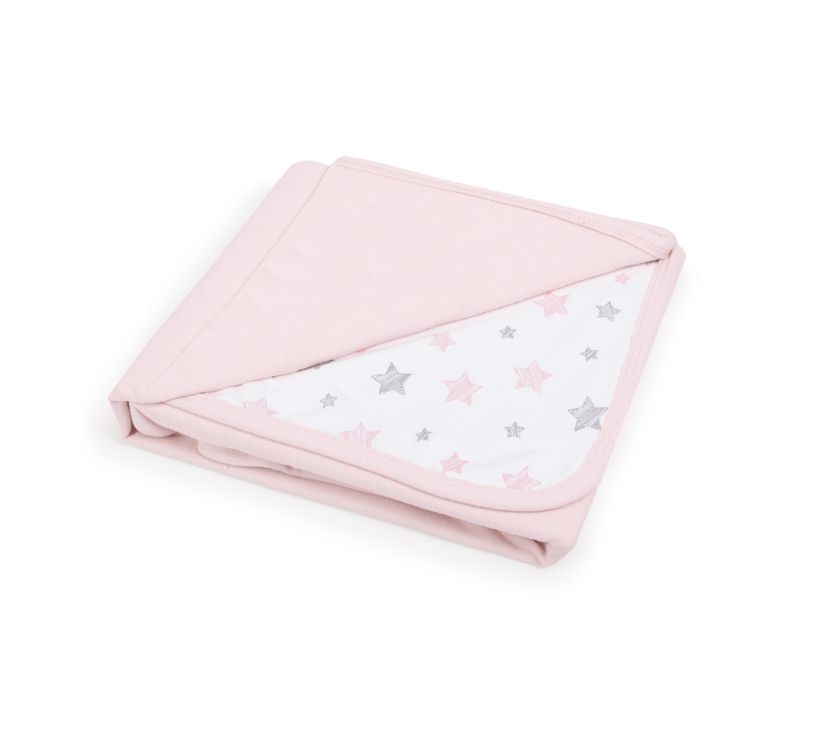 Ceba Baby Pokrivač dječji(90x100) Candy pink Pink Stars
