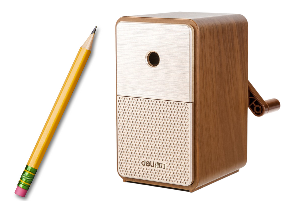 Koljenasto oštrilo s spremnikom, podešavanje oštrice smeđe