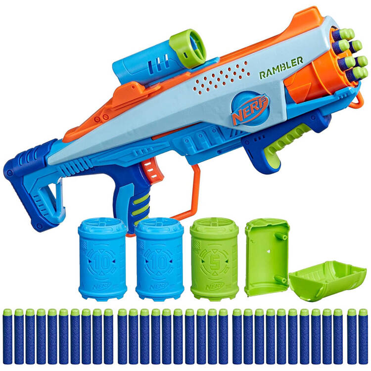 Nerf Elite Junior Rookie Pack – bacač s 32 metka i mete za precizno gađanje
