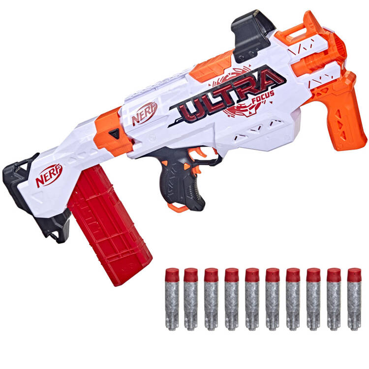 Nerf Ultra Focus – veliki set bacača s pjenastim mecima