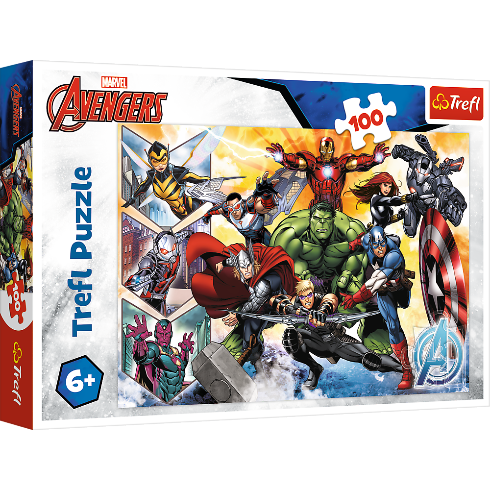 Puzzle - 100 - Avengers Power Trefl 16431