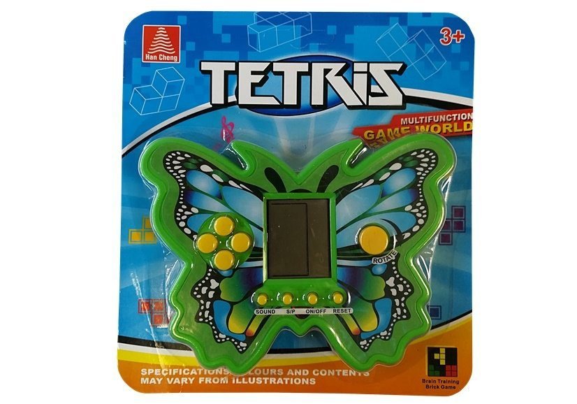 Igrica Tetris leptir zelena