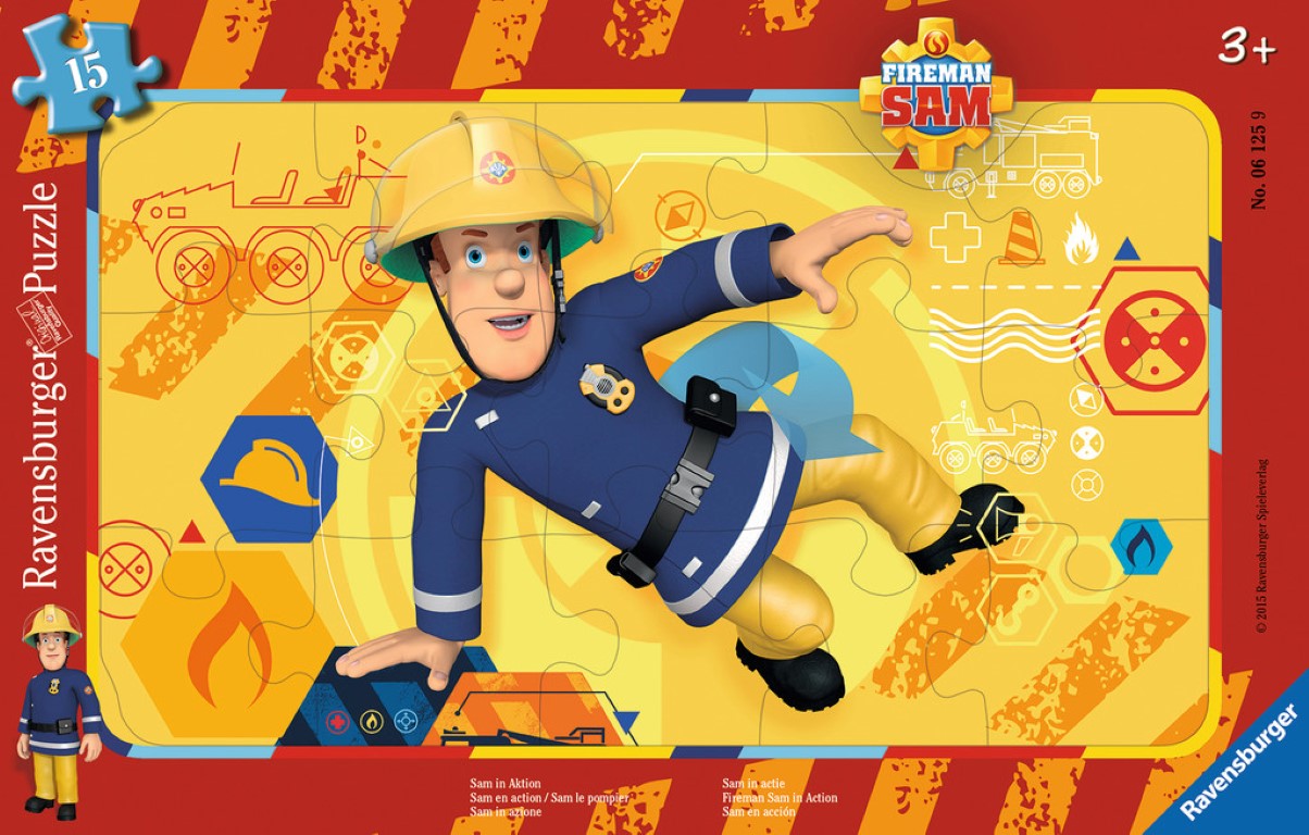 Ravensburger Puzzle Fireman Sam 15kom