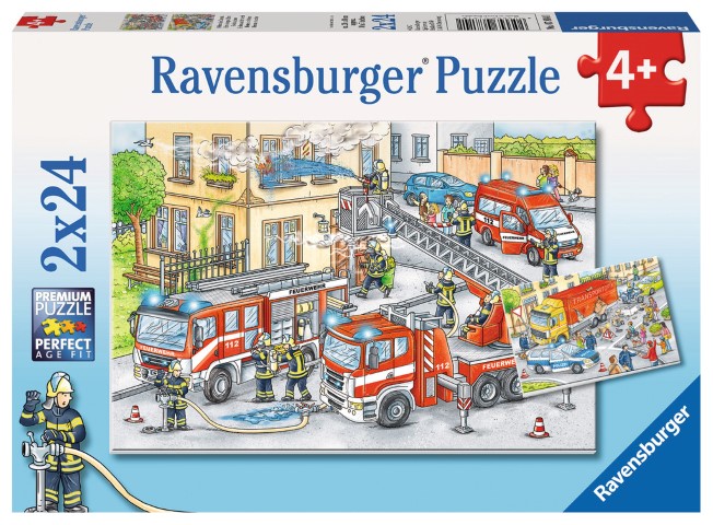 Ravensburger Puzzle nesreća u gradu 2x24kom