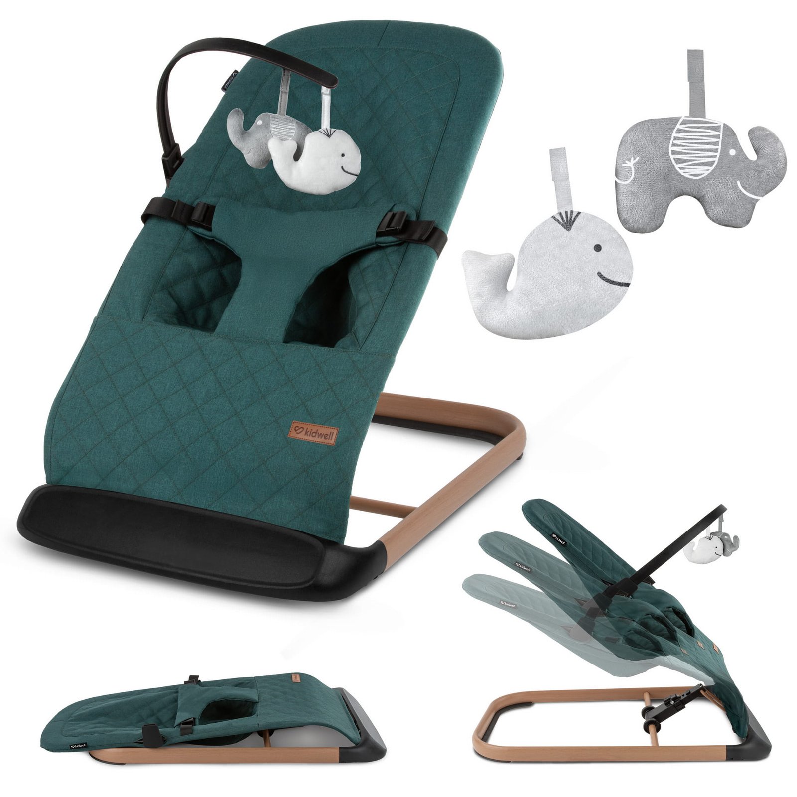 LARO zelena ljuljačka za bebe