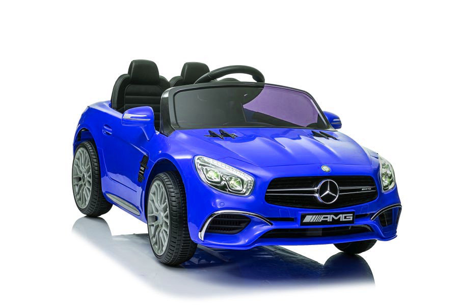 Automobil na baterije Mercedes SL65 S Plavi lakirani LCD